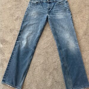 Joes Men's Blue Washed Straight-Leg Jeans